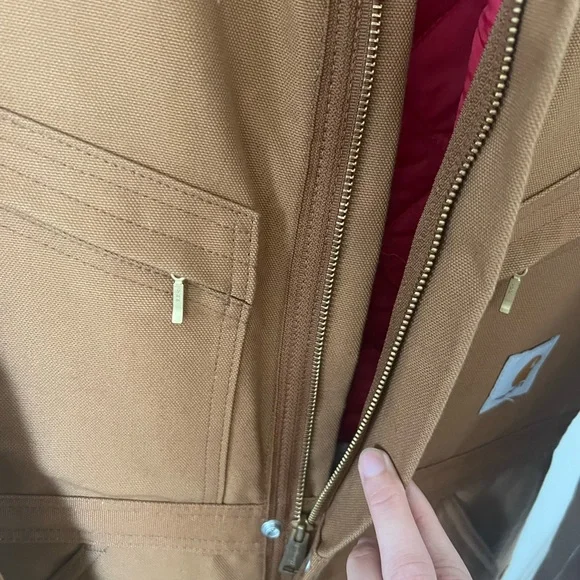 Carhartt Quilt Lined Duck Coveralls - Picture 3 of 8